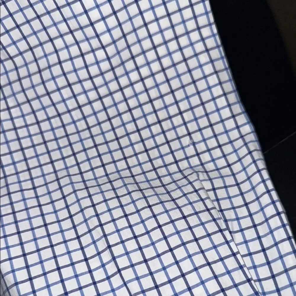 Men's Blue Checkered Shirt